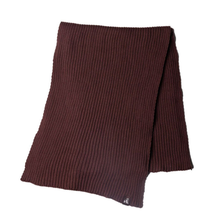 Burgundy Organic Cotton Scarf
