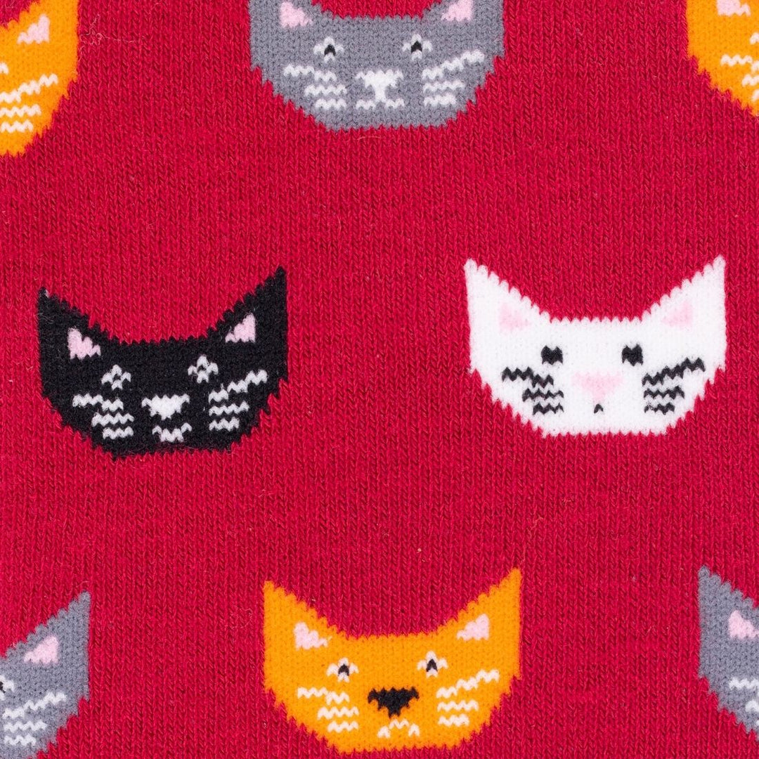 Red Cat Bamboo Socks