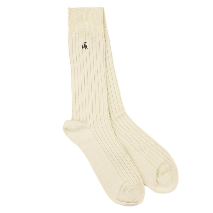Ecru Bamboo Socks