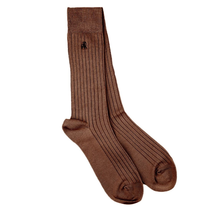 Dark Brown Bamboo Socks