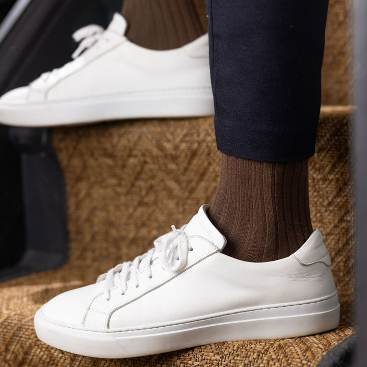 Dark Brown Bamboo Socks