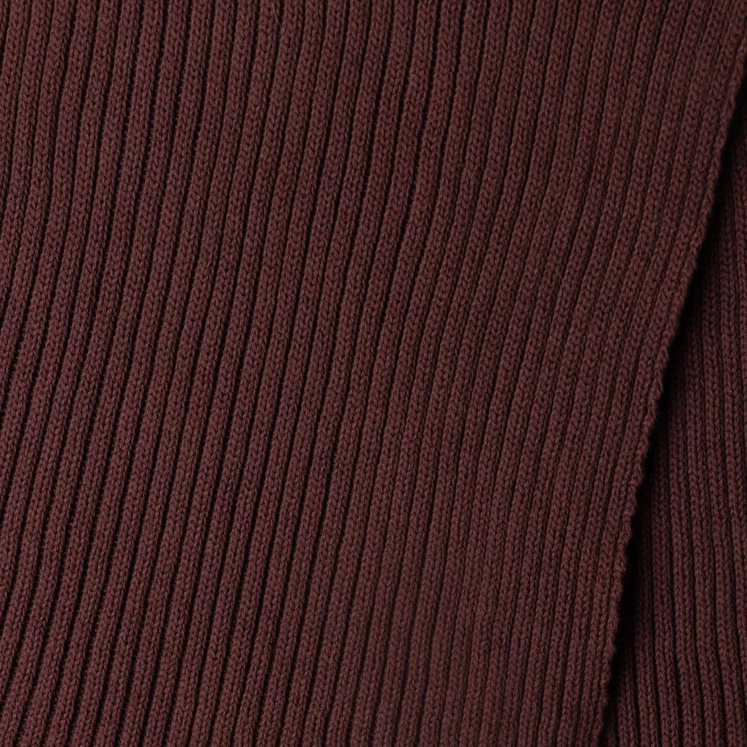Burgundy Organic Cotton Scarf