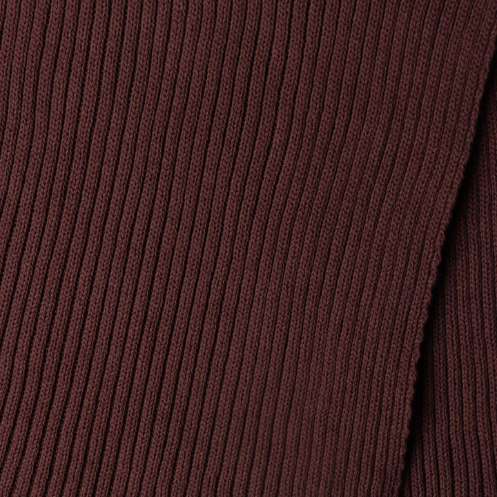 Burgundy Organic Cotton Scarf