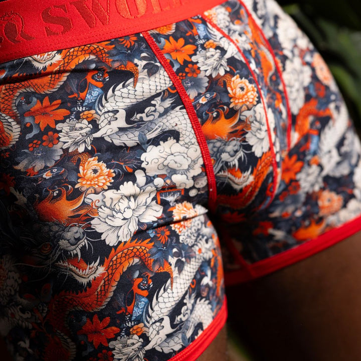 Bamboo Boxers - Dragons