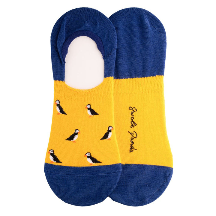 Puffin "No-Show" Bamboo Socks