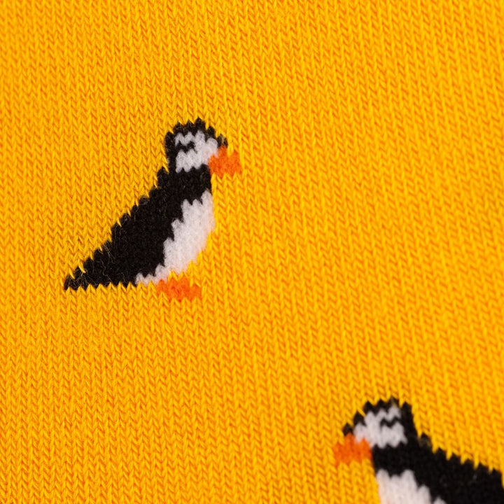 Puffin "No-Show" Bamboo Socks