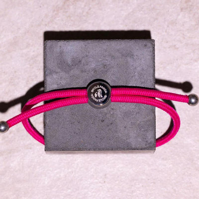 Rope Bracelet - Rich Pink
