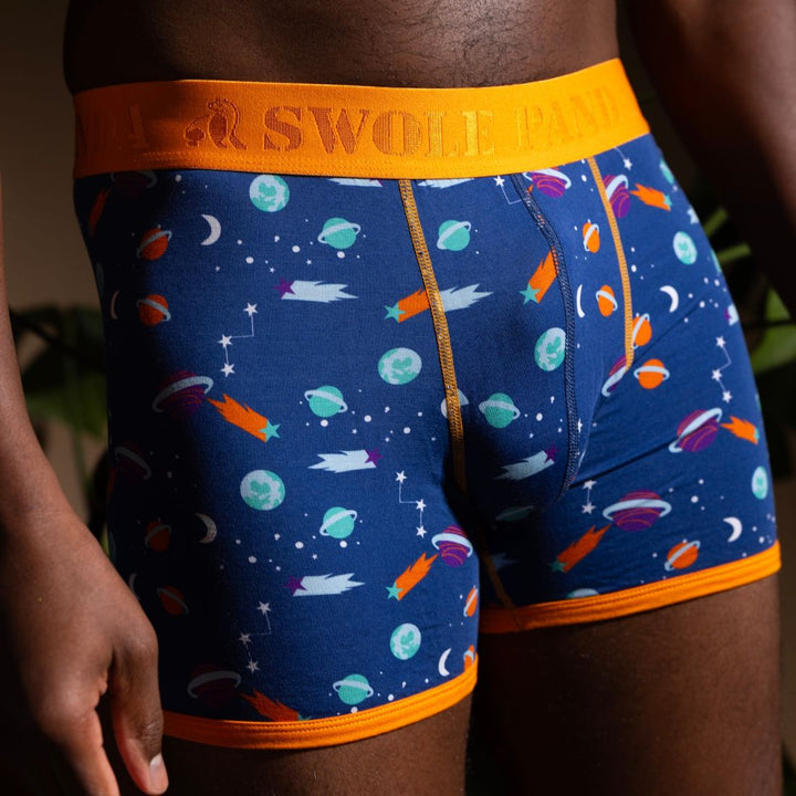 Bamboo Boxers 2 Pack - Outer Space