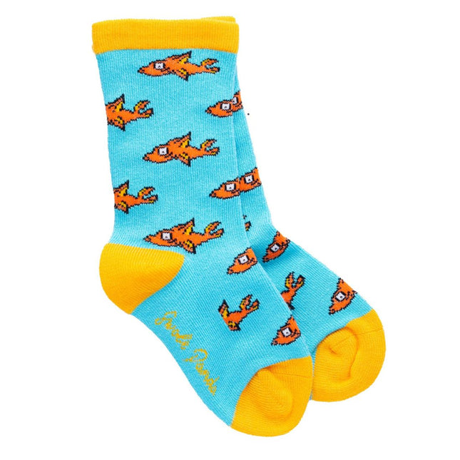 Children's Bamboo Socks - Guppy Fish Bamboo Socks