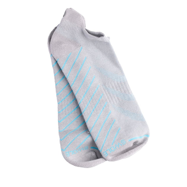 Wedding socks - Grey Performance Trainer Socks