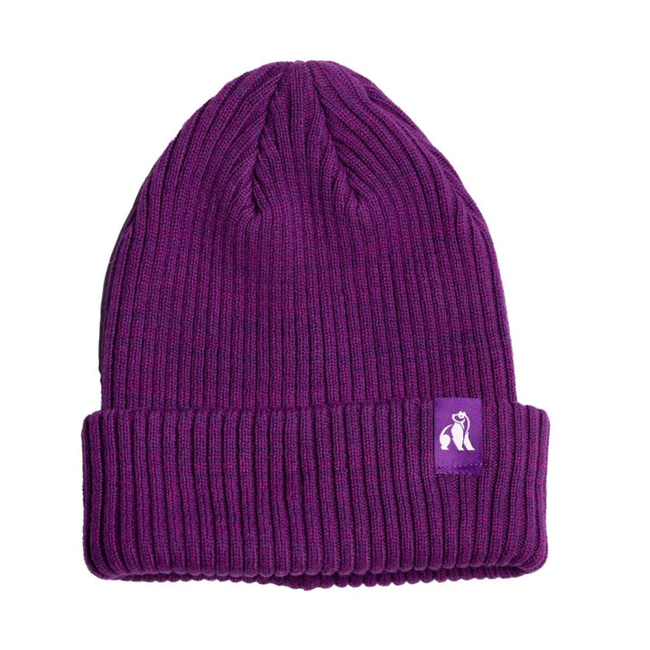 Organic Cotton Beanie - Purple