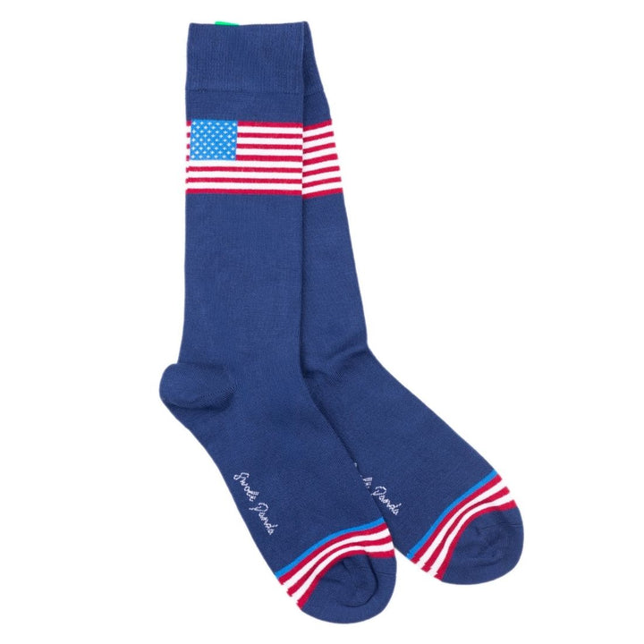 US Flag Bamboo Socks