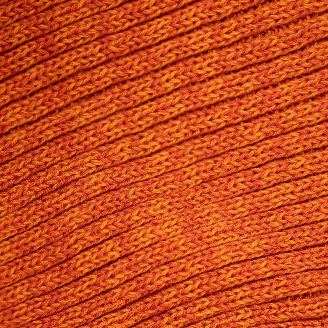Burnt Orange Organic Cotton Scarf