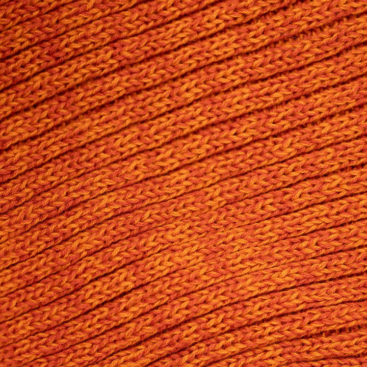 Burnt Orange Organic Cotton Scarf
