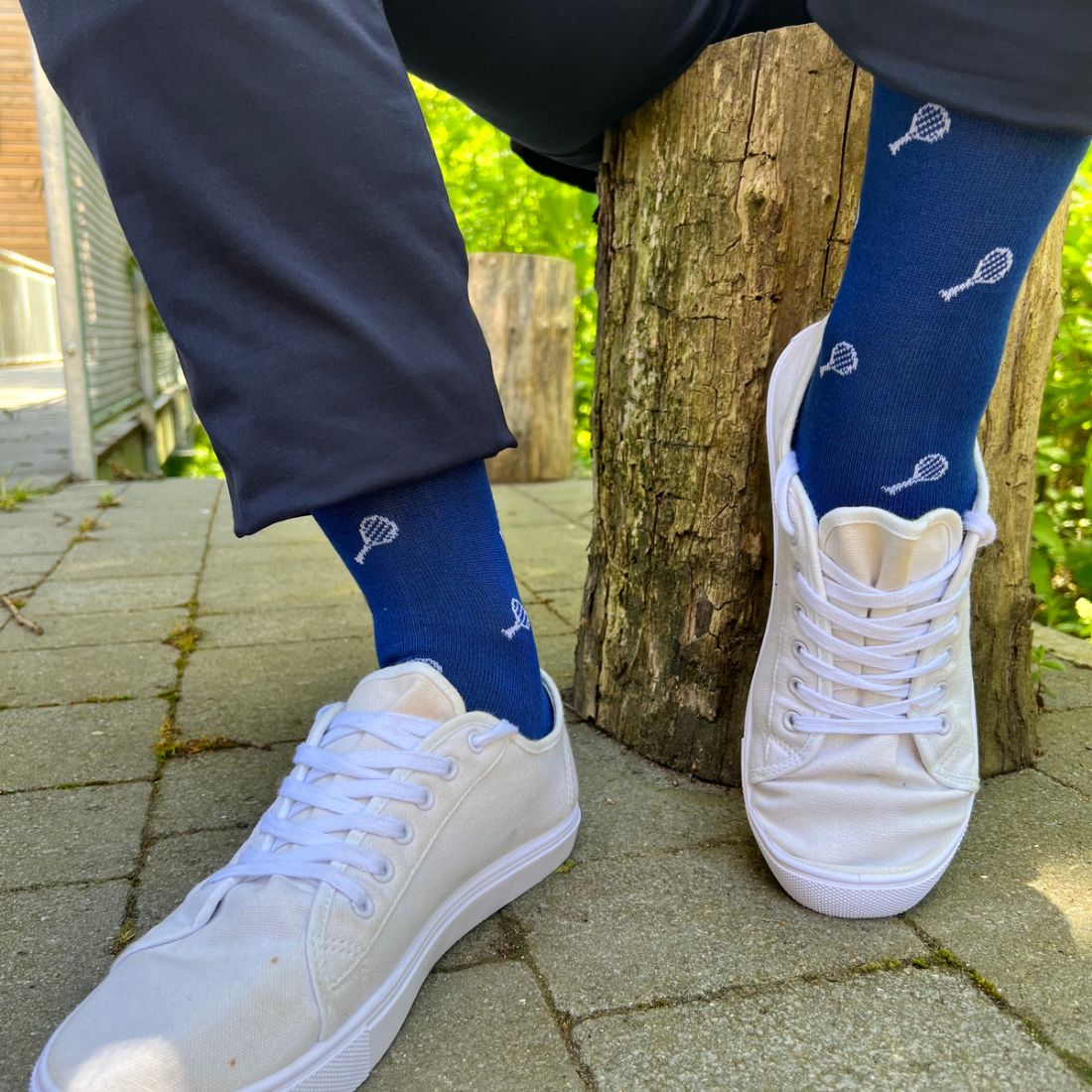 Tennis Racquet Bamboo Socks