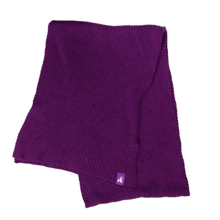 Purple Organic Cotton Scarf