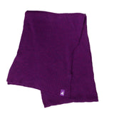 Purple Organic Cotton Scarf