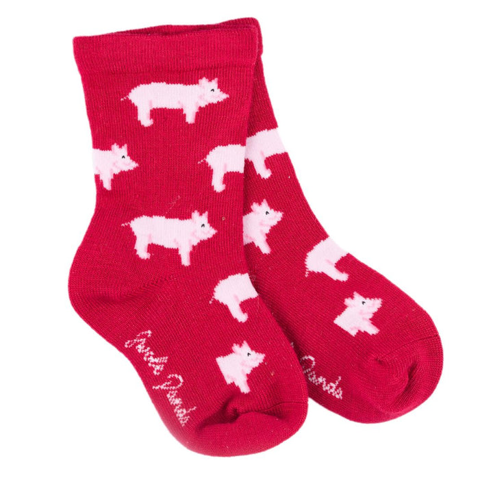 Children's Pig Bamboo Socks