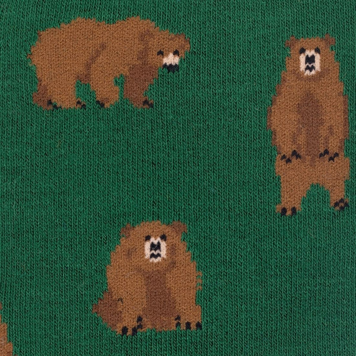 Brown Bear Bamboo Socks
