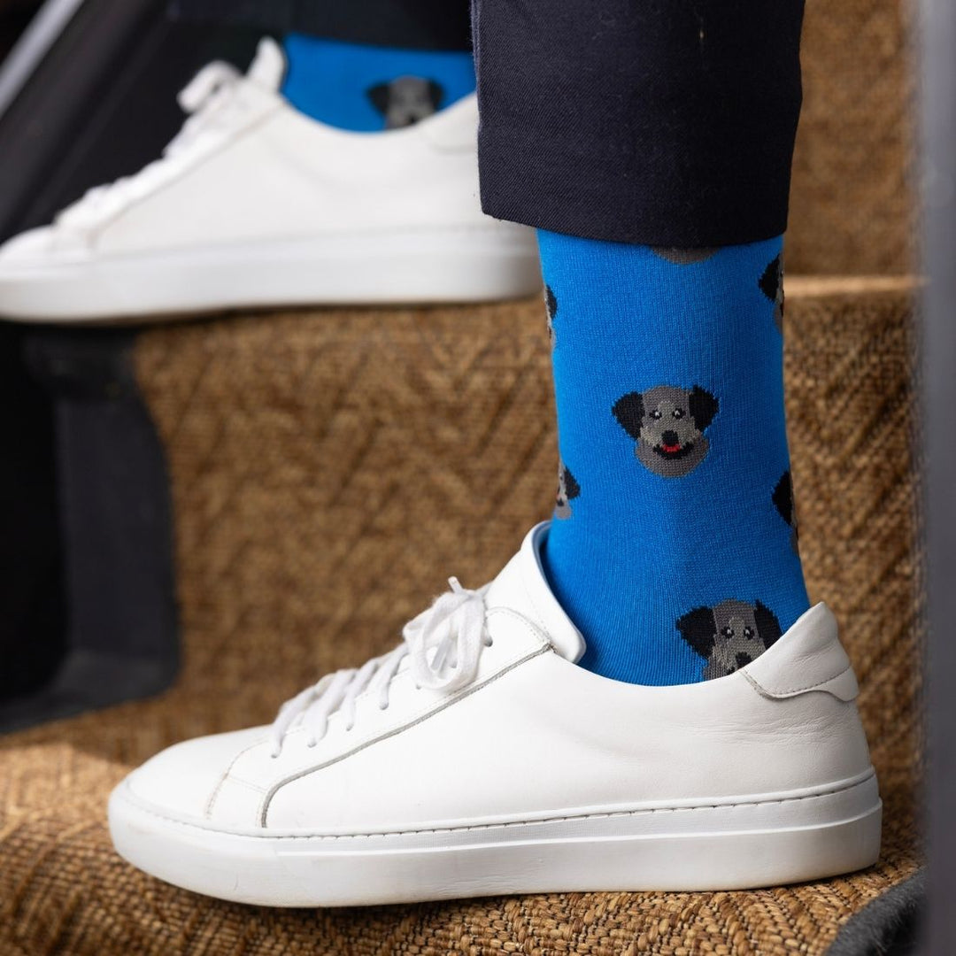 Black Labrador Bamboo Socks