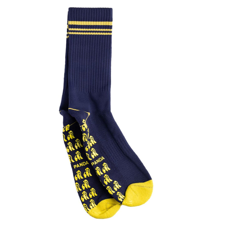 Navy Performance Grip Socks