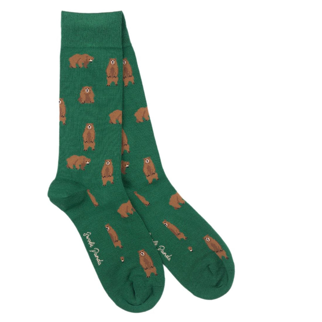 Woodland Sock Box - 4 Pairs of Bamboo Socks (His)