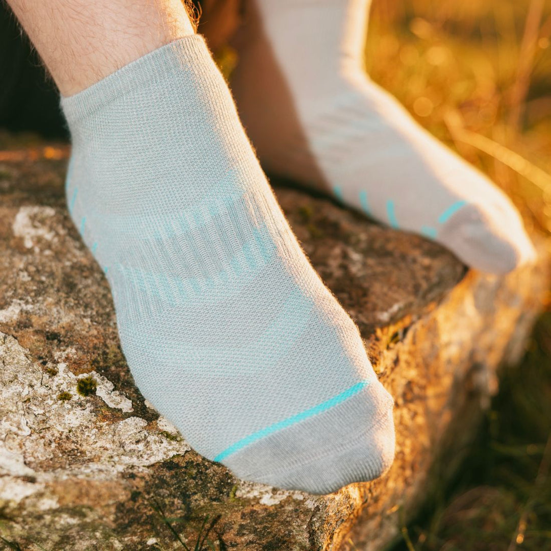 Grey Performance Trainer Socks