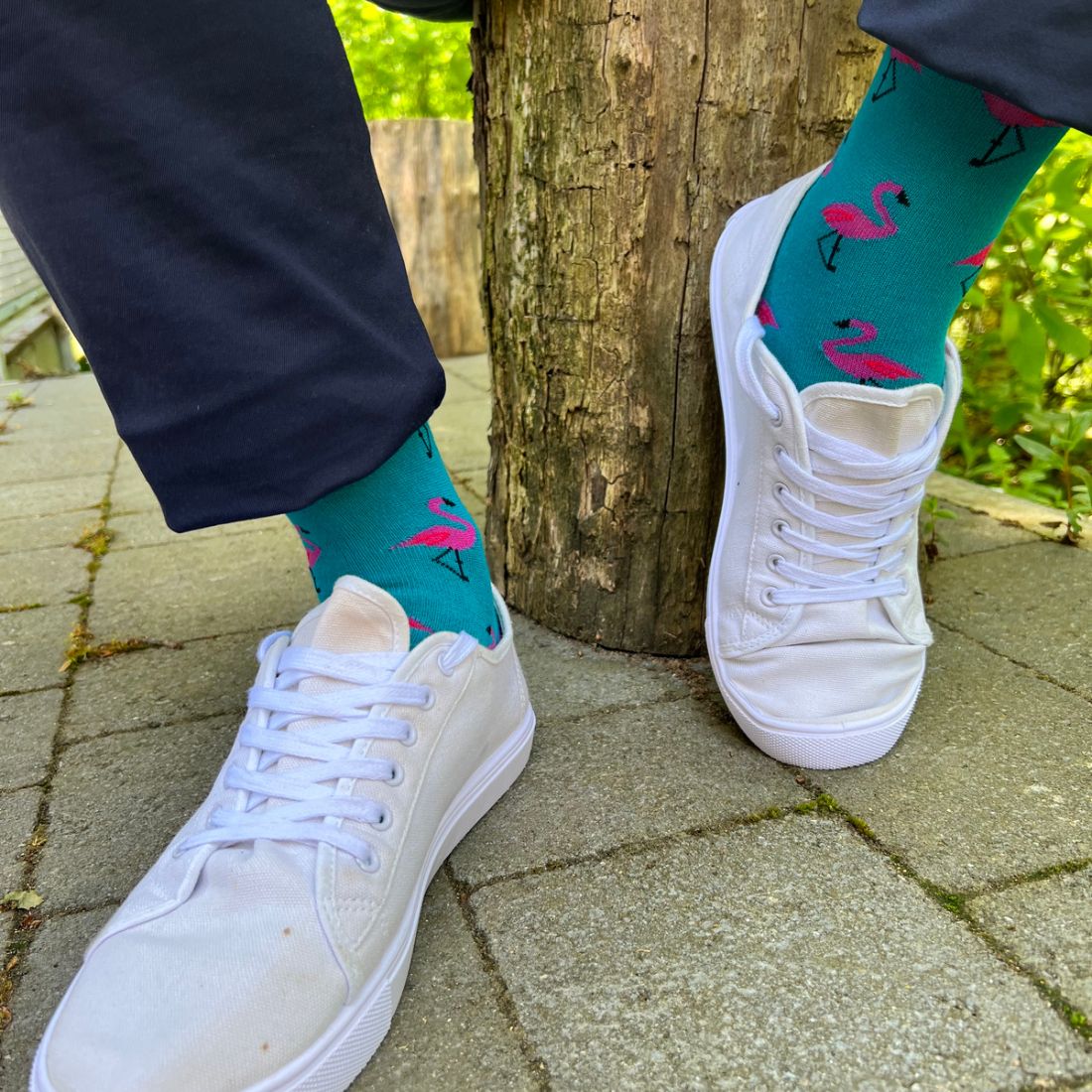 Flamingo Bamboo Socks