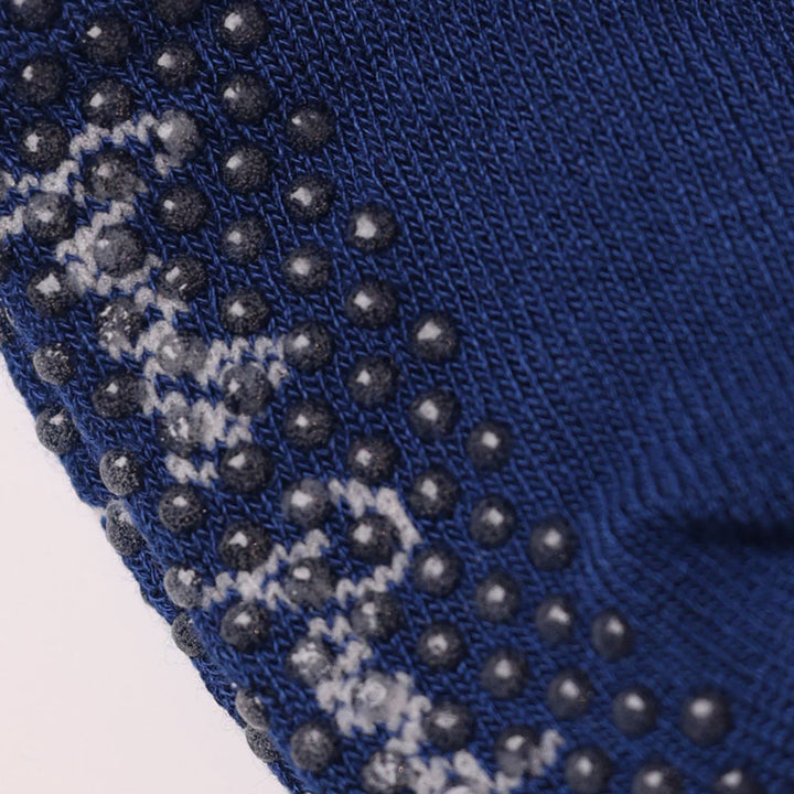 Children's Royal Blue Bamboo Grip Socks