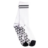 White Performance Grip Socks
