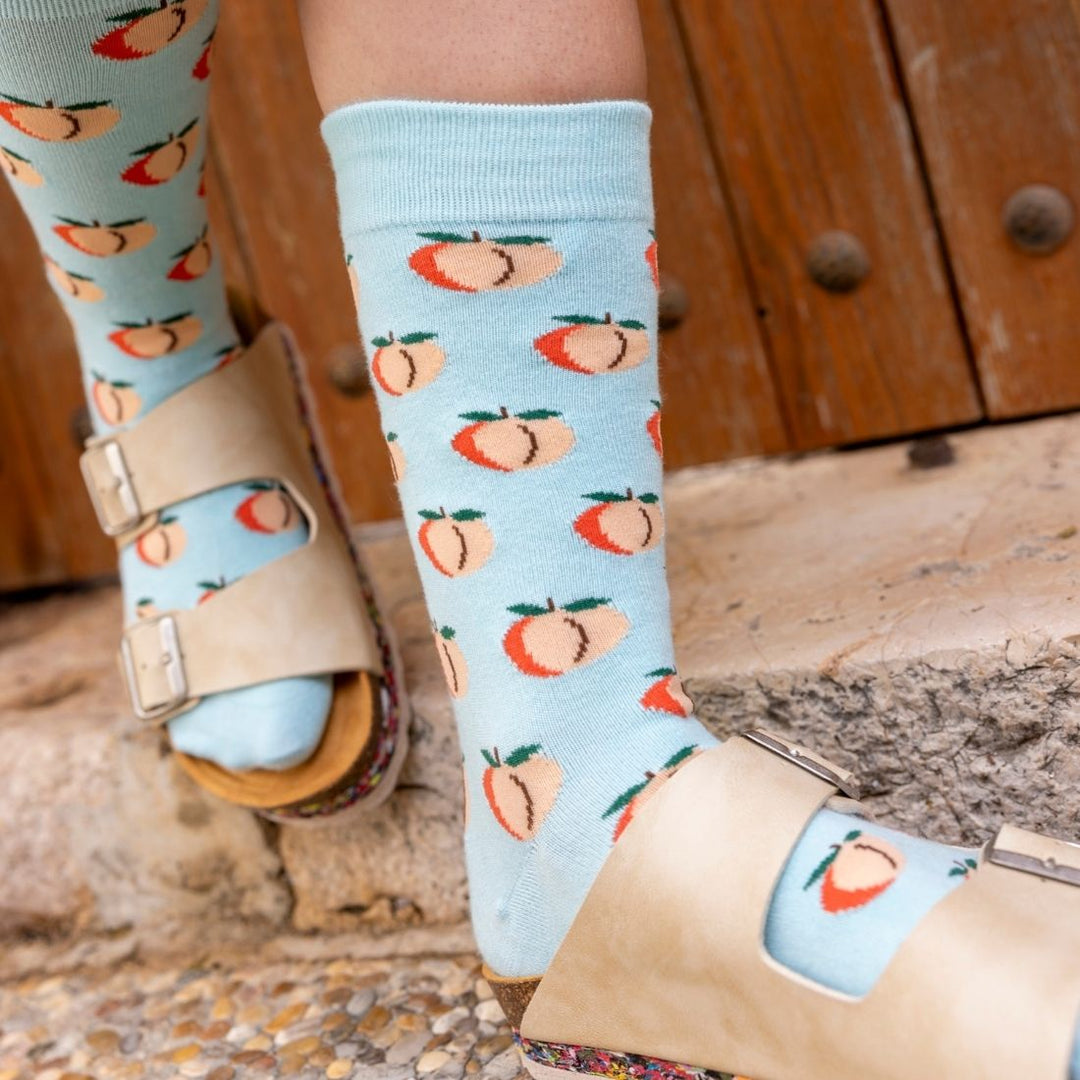 Peach Bamboo Socks