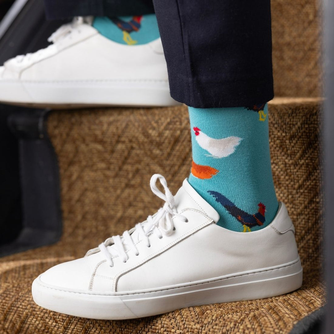Rooster Bamboo Socks
