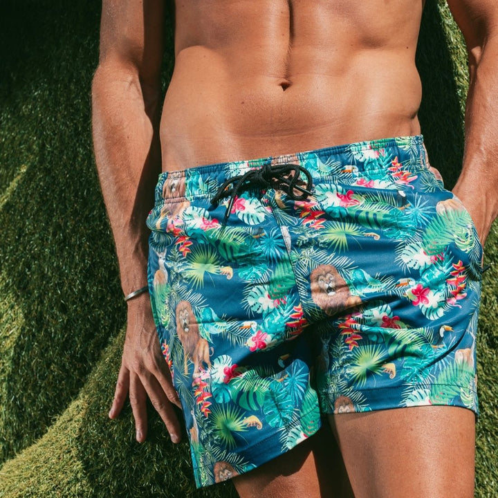 HydroMotion Swim Shorts | Jungle