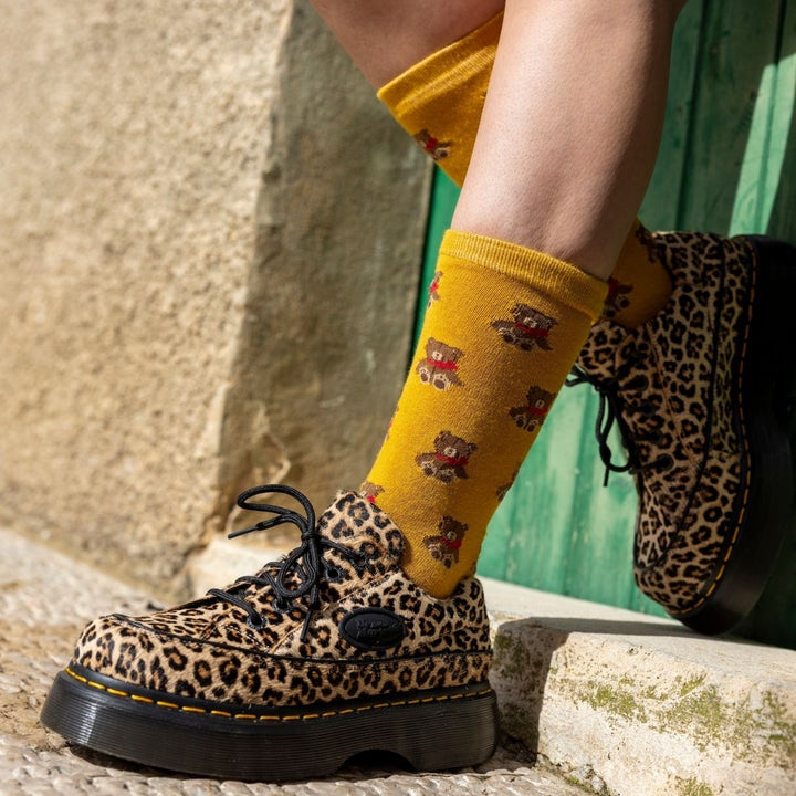 Teddy Bear Bamboo Socks