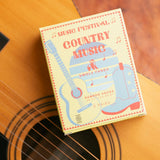 Country Music Sock Box - 2 Pairs of Bamboo Socks (His)