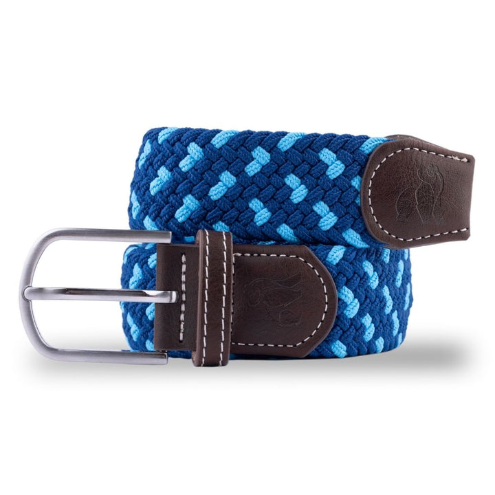 Woven Belt - Blue Spot