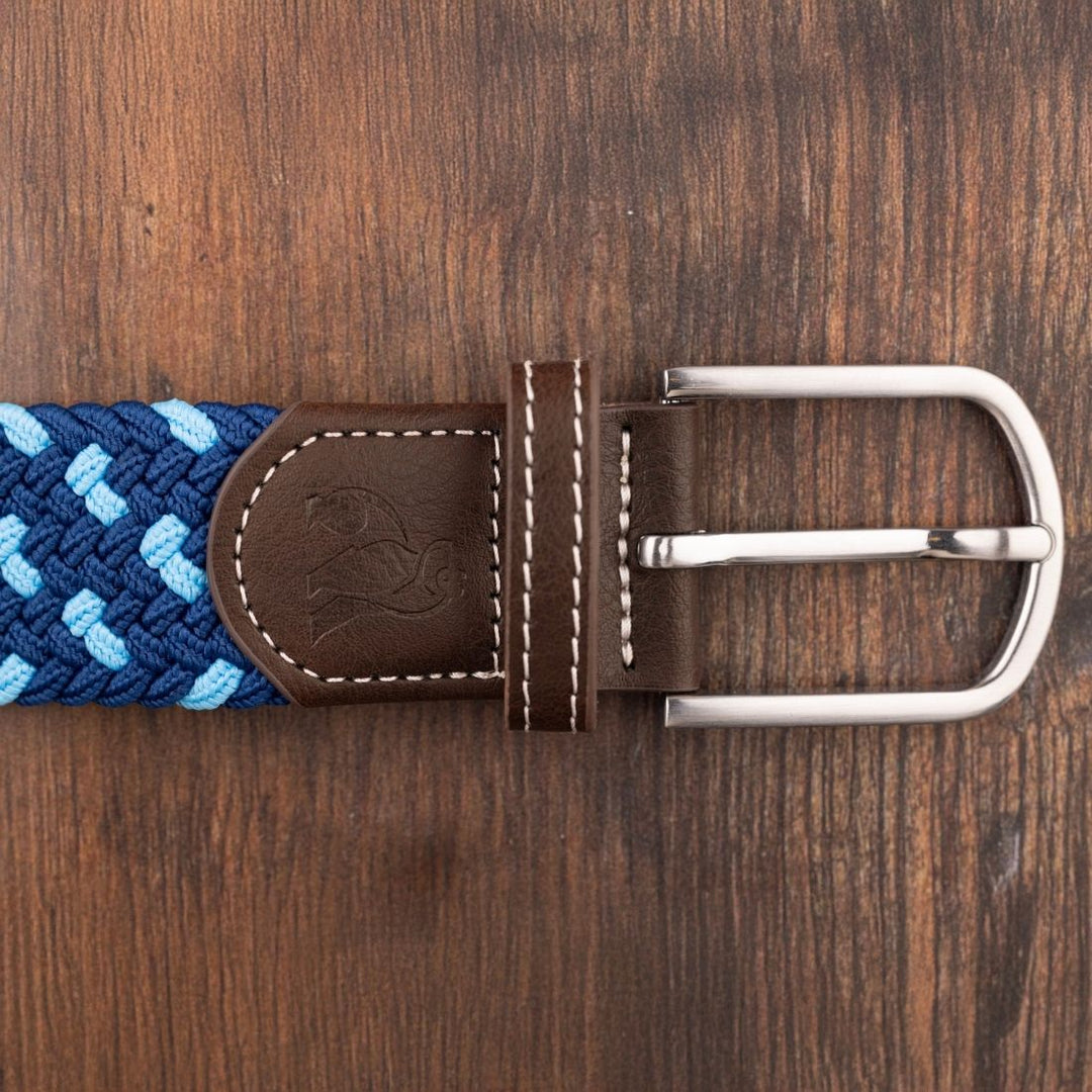 Woven Belt - Blue Spot