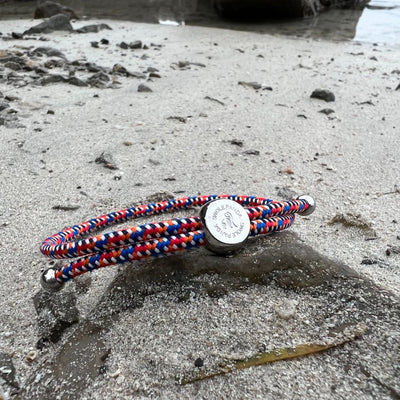 Rope Bracelet - Varicoloured Zigzag