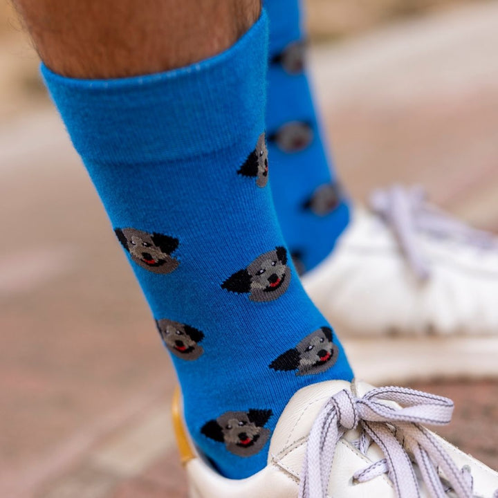 Black Labrador Bamboo Socks