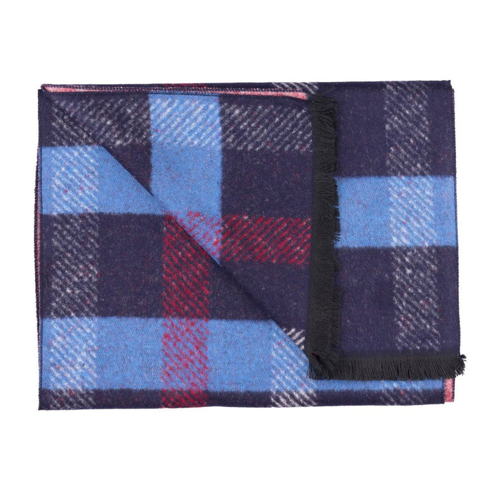 Blue & Navy Stripe Bamboo Scarf