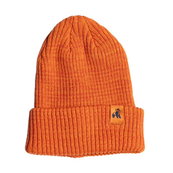 Organic Cotton Beanie - Burnt Orange