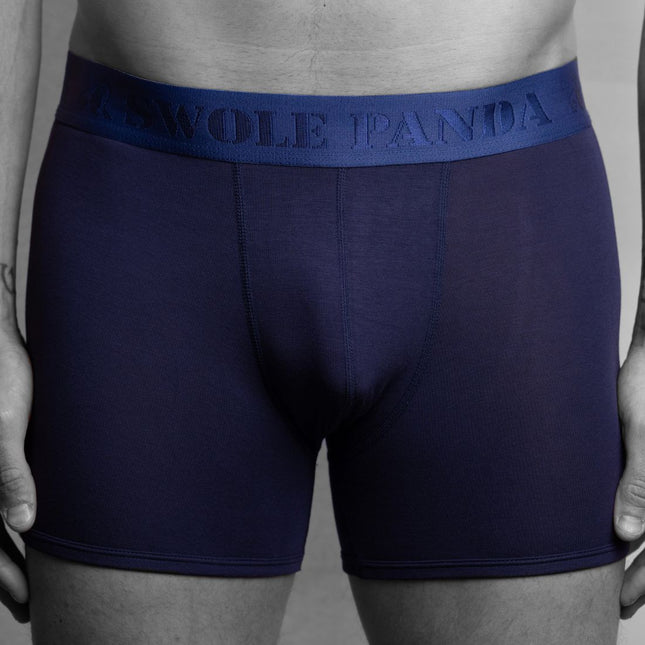 Bamboo Underwear - Bamboo Boxers - Navy