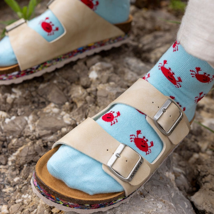 Crab Bamboo Socks