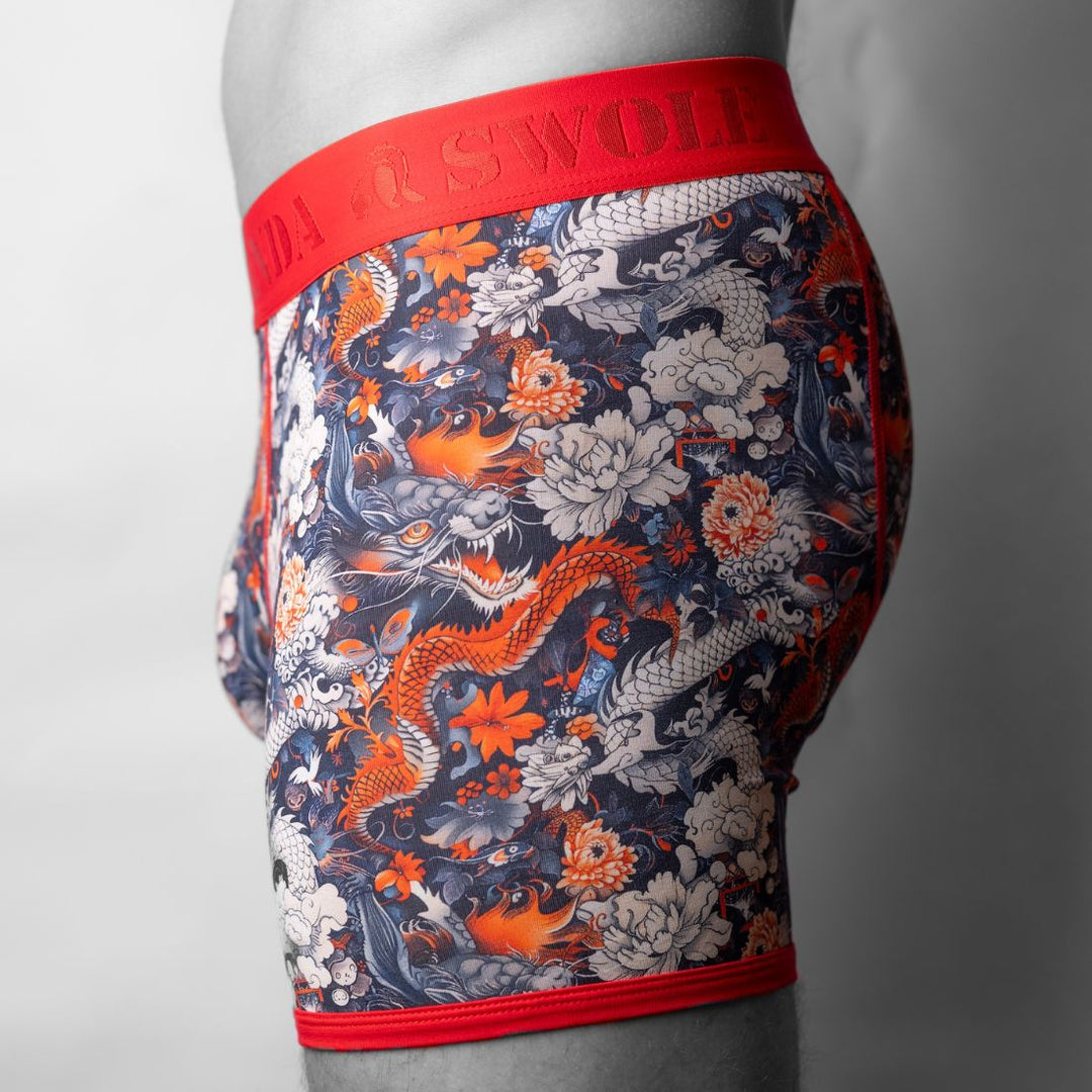 Bamboo Boxers - Dragons