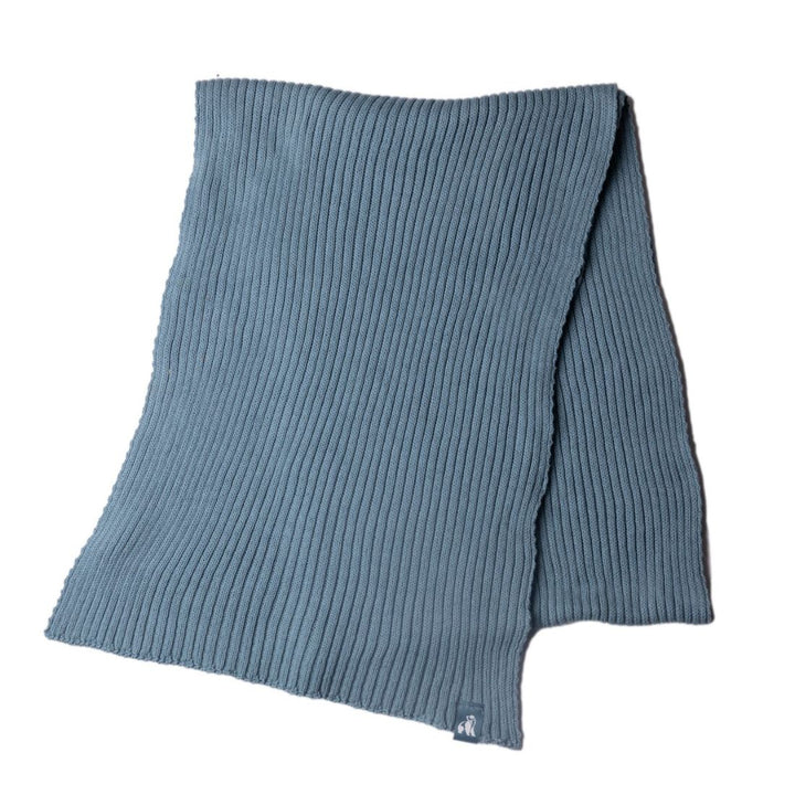 Turquoise Organic Cotton Scarf