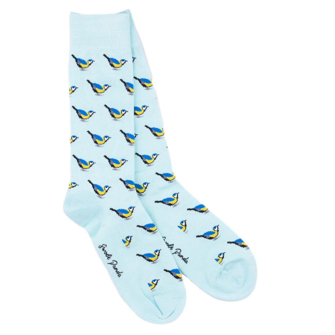Bird Watching Sock Box - 2 Pairs of Bamboo Socks (His)