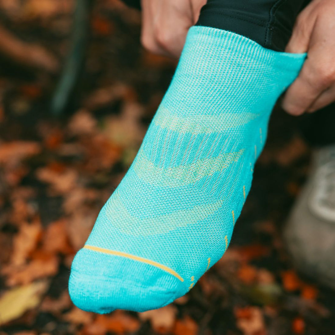 Blue Performance Trainer Socks