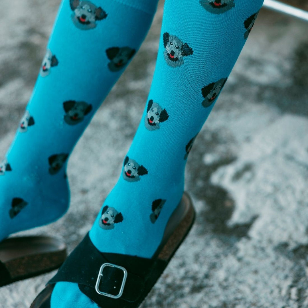 Black Labrador Bamboo Socks
