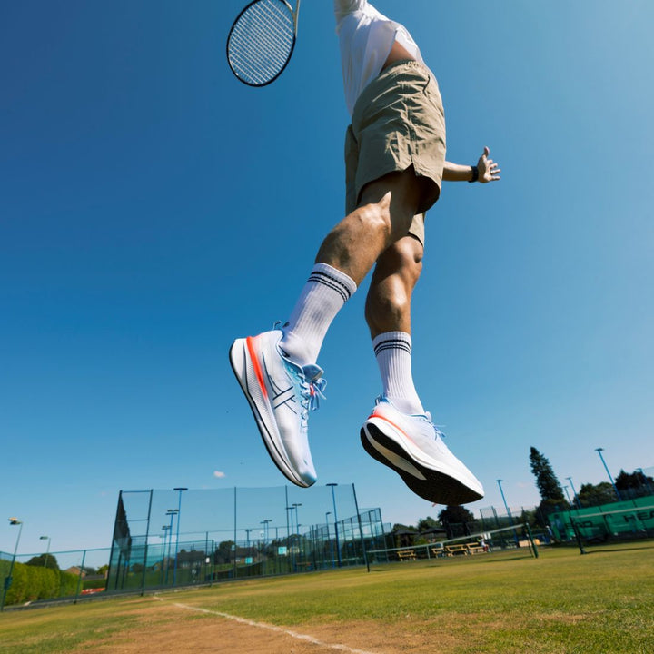 White Performance Grip Socks