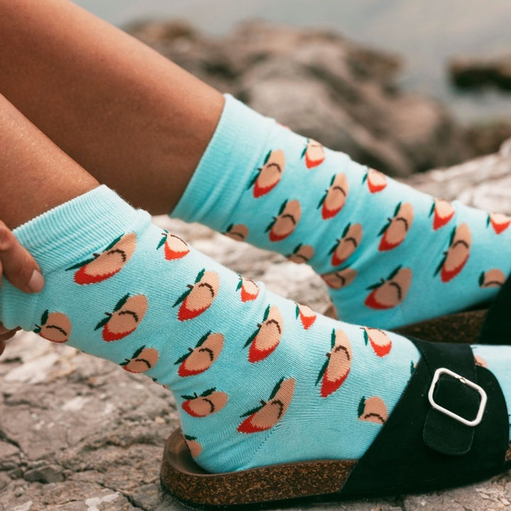 Peach Bamboo Socks